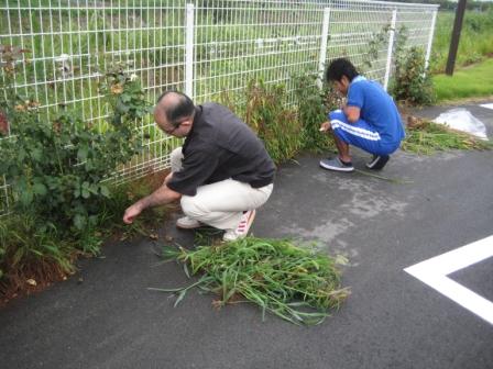 The 106th cleaning around the local area