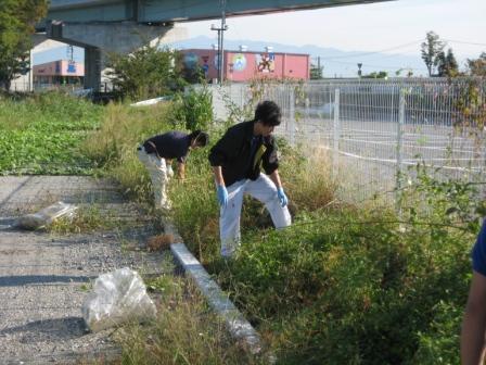 The 115th cleaning around the local area