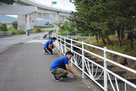 清洁局部区域