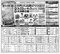2024 Mac 03 Penerbitan Yamanashi Nichinichi Shimbun tentang tajaan Festival Sakura Daiboshi