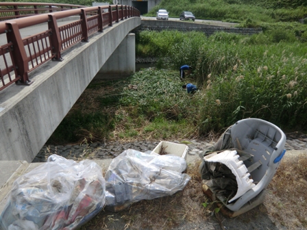 Pembersihan di sekitar kawasan setempat