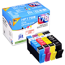 Tinta kitar semula Jit serasi 178-warna HP281 CR4AA XNUMX-pek