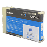 ICC54L สีฟ้า (ขนาด L) Jit Recycled Ink ที่เข้ากันได้