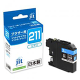 LC211C Cyan Compatible Jit Recycled Ink