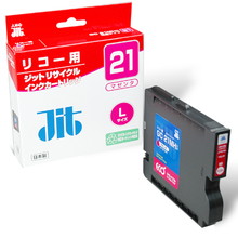 GX Cartridge GC21MH Magenta L size compatible JIT recycled ink