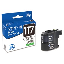 LC117BK Black Large capacity type compatible JIT recycled ink