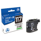 LC117BK Black Large capacity type compatible JIT recycled ink