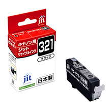 Tinta reciclada Jit compatible con negro BCI-321BK