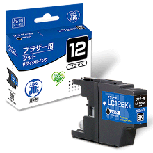 LC12BK Black Compatible Jit Recycled Ink