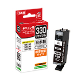 BCI-330PGBK Black (kapasitas standar) kompatibel dengan Jit Recycled Ink