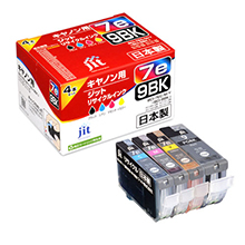 BCI-7eC / 7eM / 7eY + BCI-9BK compatible JIT recycled ink