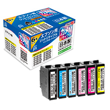 KAM-6CL-M 6-color set (only black increased) Compatible JIT Recycled Ink