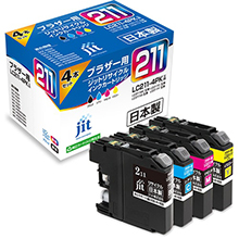 LC211-4PK Tinta reciclada Jit compatible con juego de 4 colores