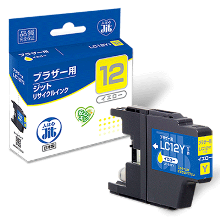 LC12Y Yellow Compatible Jit Recycled Ink