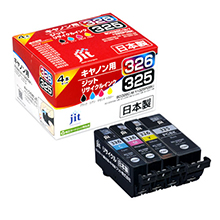 BCI-326 + 325 BCI-326 3 colors (C / M / Y) + BCI-325PGBK 4 color set compatible JIT recycled ink