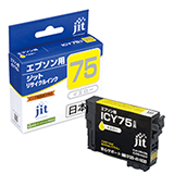 Inchiostro riciclato Jit compatibile giallo ICY75