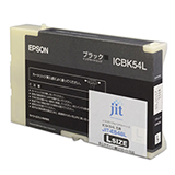 ICBK54L Noir (taille L) compatible Jit Encre recyclée