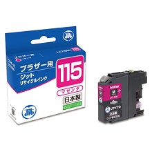 Encre recyclée Jit compatible avec le type magenta de grande capacité LC115M