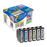 KUI-6CL-M 6-color set (only black increased) Compatible JIT Recycled Ink