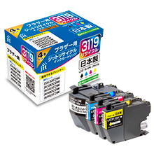 LC3119-4PK conjunto de 4 cores compatível com tinta reciclada Jit