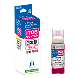 Botella de tinta reciclada IT compatible con color magenta IT08MA