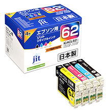 Tinta reciclada Jit compatible con juego de 4 colores IC62CL4