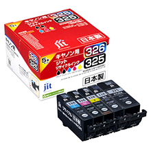 CANON BCI-326 + 325 / 5MP 5-color multi-pack compatible Jit Recycled Ink