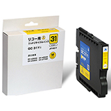 GX Cartridge GC31Y Yellow M size Compatible Jit Recycled Ink