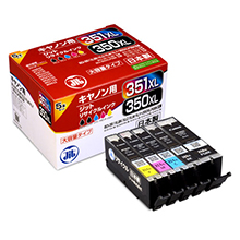 BCI-351XL + 350XL / 5MP Tinta reciclada Jit compatible con múltiples paquetes de 5 colores de gran capacidad