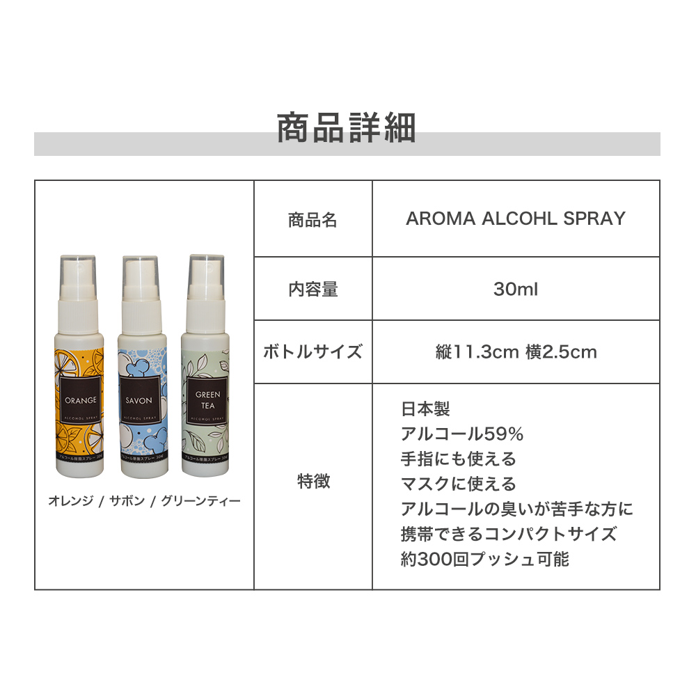 アロマアルコール除菌スプレー 新発売! | おしらせ | ジット株式会社